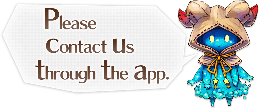 Please Contact Us Through The App - Alchemia Story, HD Png Download PNG with transparent background