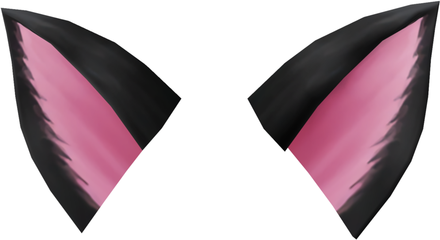 Animated Character Ears Pink Black