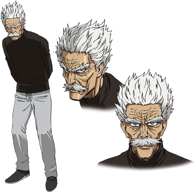 One Punch Man Silver Fang, HD Png Download PNG with transparent background