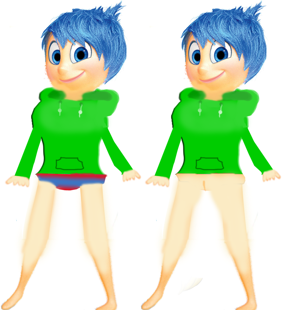 Animated Character In Green Hoodie