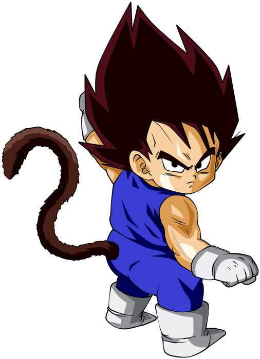 Animated Character Readyfor Action PNG with transparent background