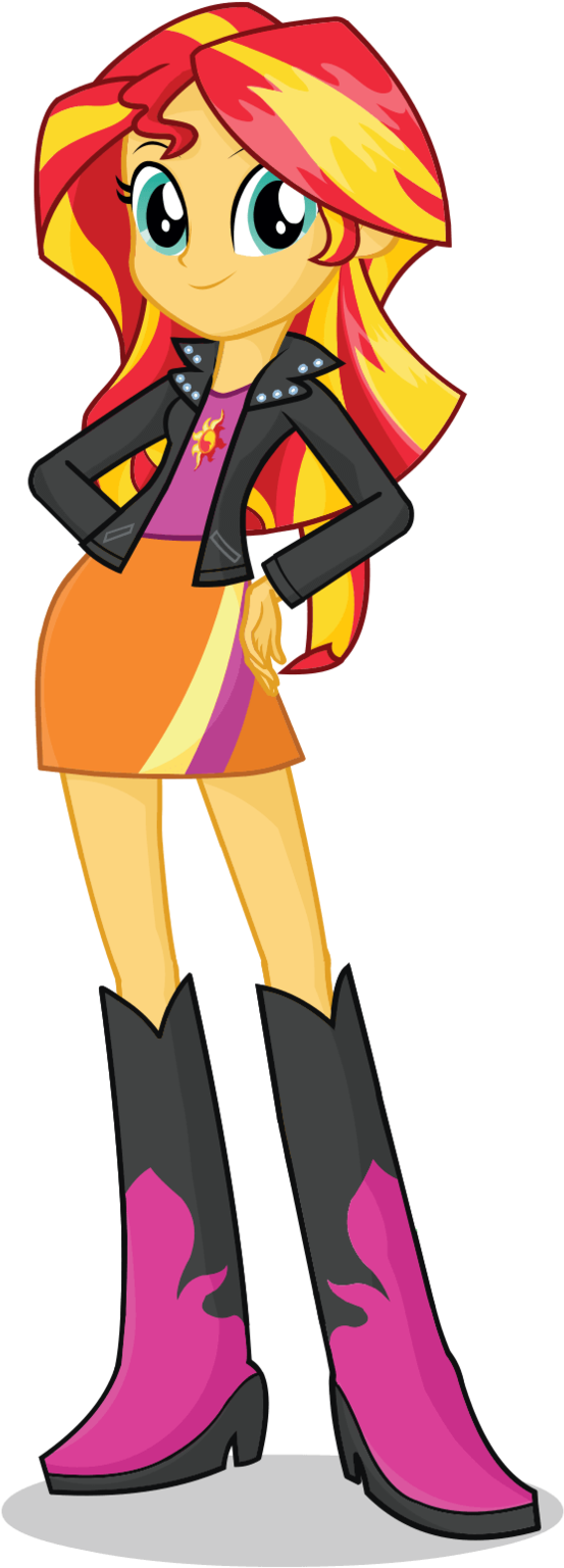 Animated Character Sunset Inspired Outfit