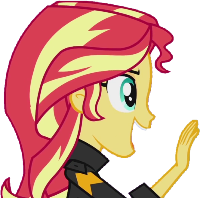Transparent Female Hand Png - Sunset Shimmer And Indigo Zap, Png Download PNG image with a transparent background, free high-resolution download