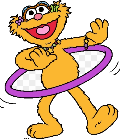 Elmo Clip Art Sesame Street Zoe Cartoon Free Transparent - Sesame Street Zoe Png, Png Download PNG with transparent background