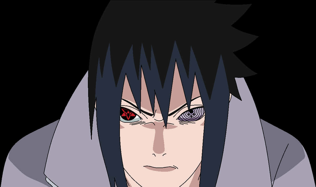 Animated Character With Rinnegan