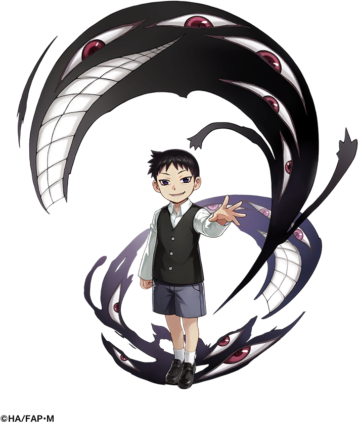 Animated Character With Tentacle Shadow