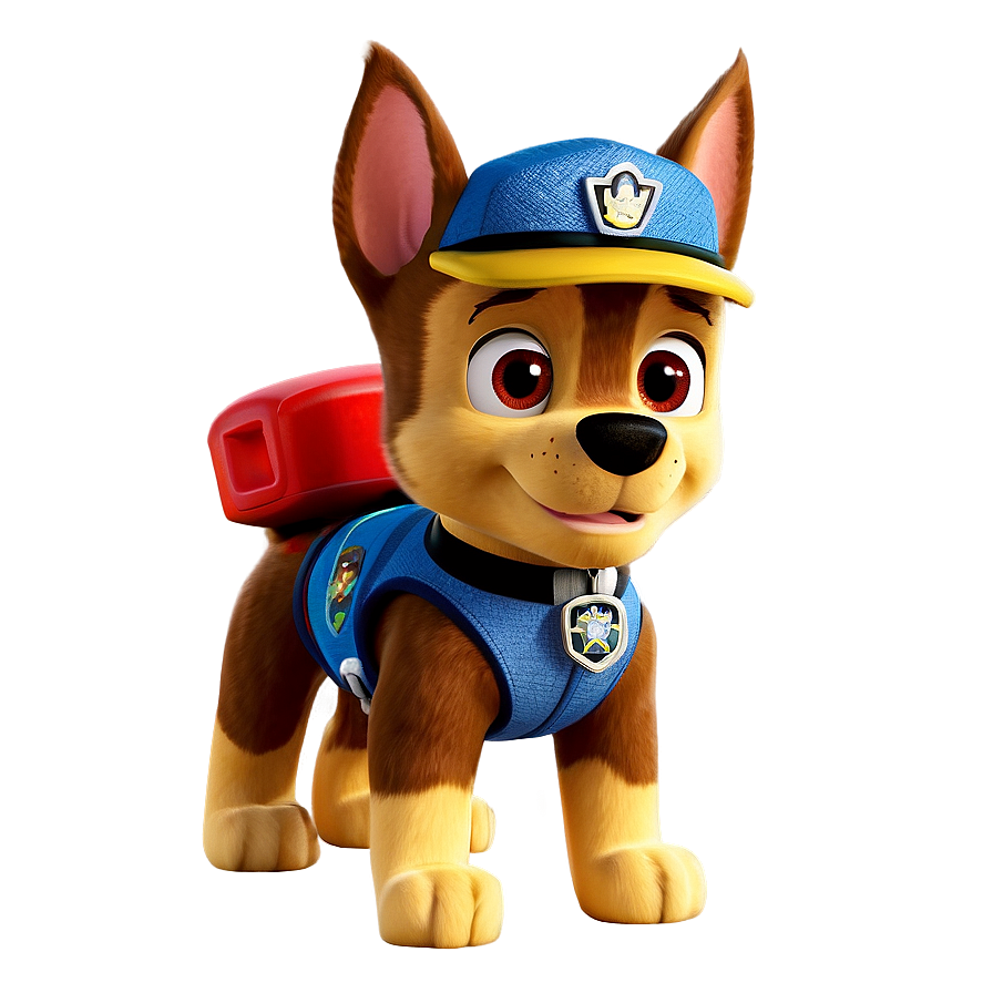 Animated Chase Paw Patrol Png Aqu69