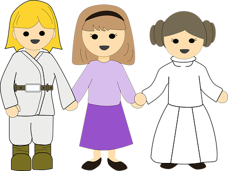 Animated Children Costumes Star Wars PNG with transparent background