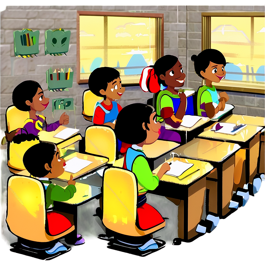 Animated Classroom Png Ork11