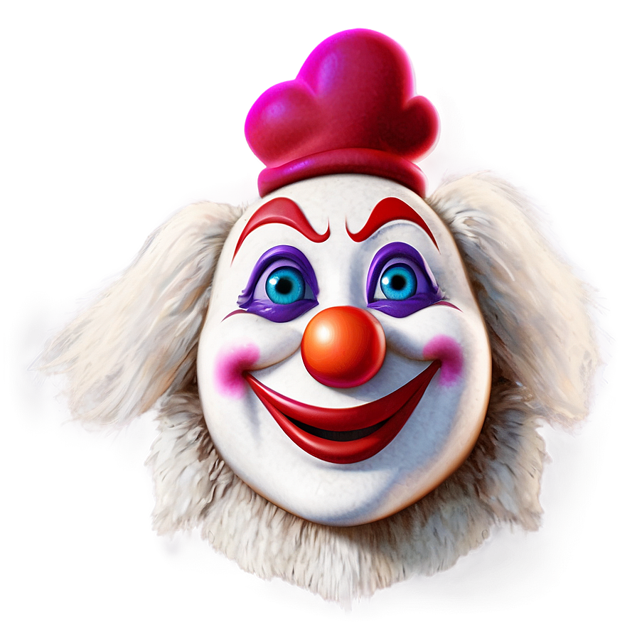 Animated Clown Face Drawing Png Boj42