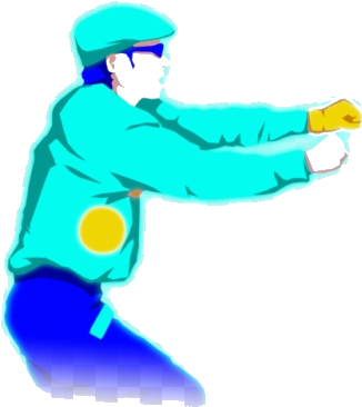 Just Dance Gonnamake Coach Transparent Png - Cartoon, Png Download PNG with transparent background