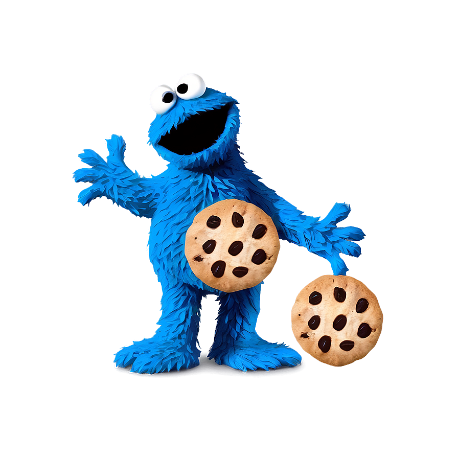 Animated Cookie Monster PNG 18 PNG with transparent background