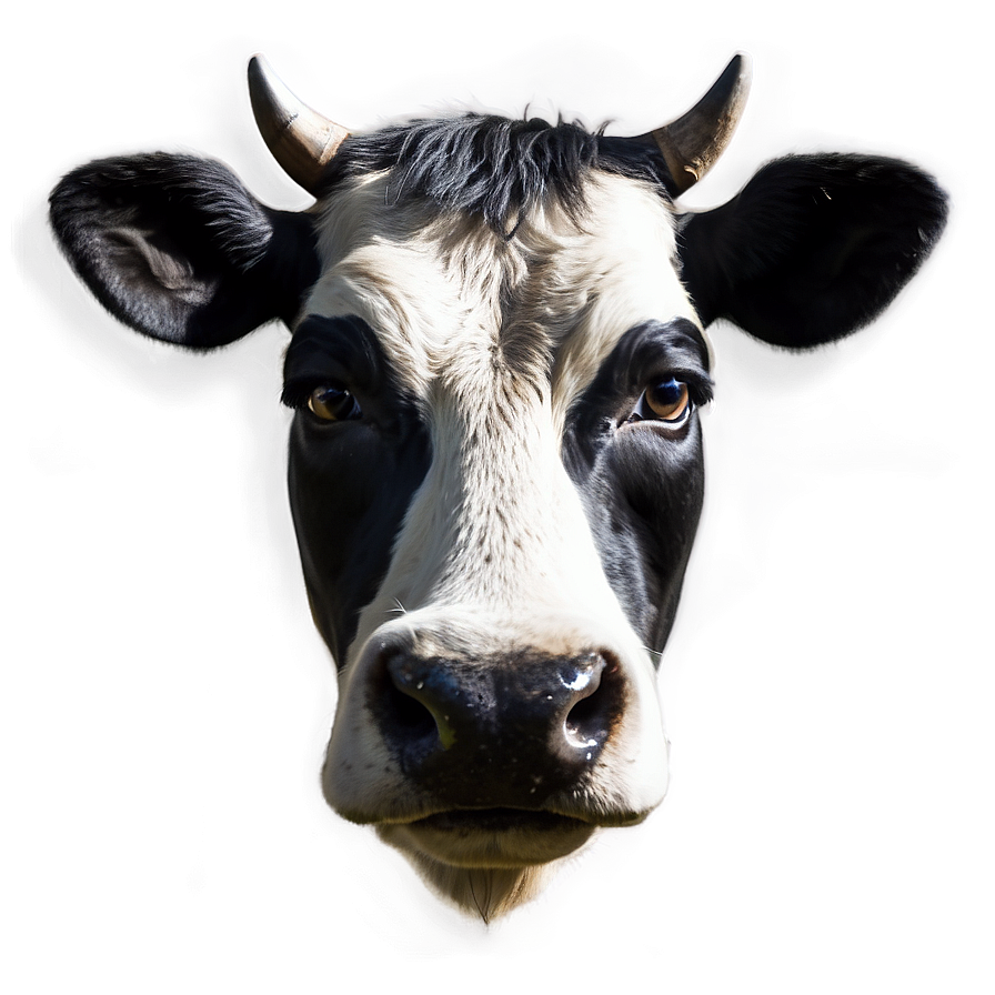 Animated Cow Head Png 94