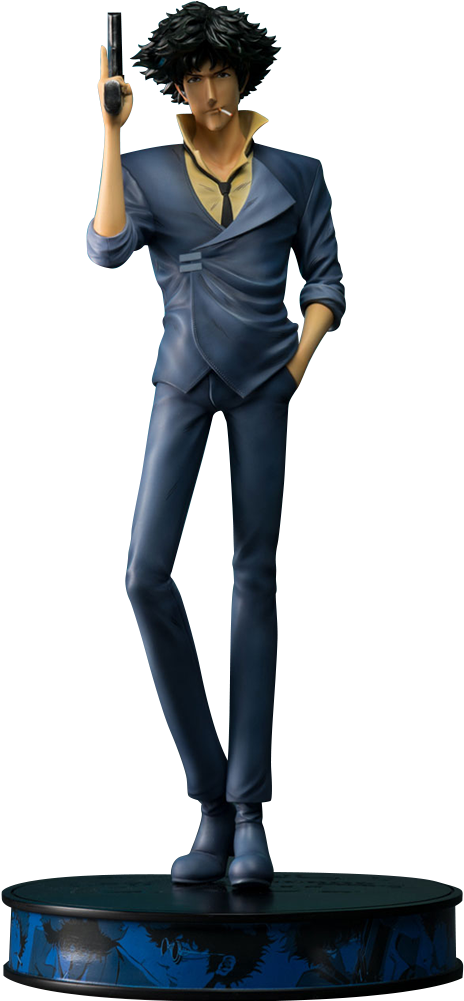 Animated Cowboy Figurewith Gun PNG with transparent background