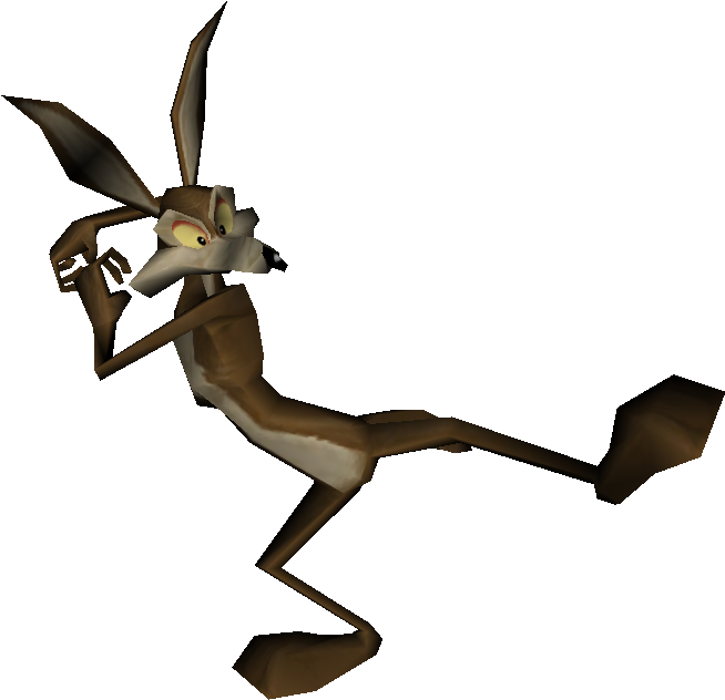 Animated Coyote Character Model