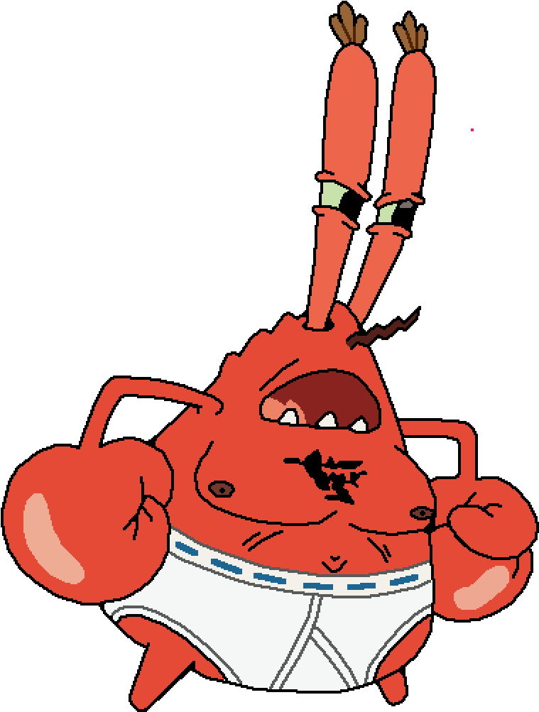 Animated Crab Character Boxing Stance