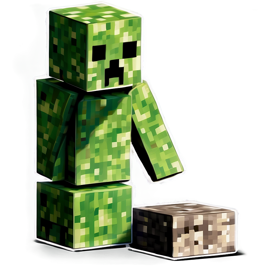 Animated Creeper Minecraft Png 98