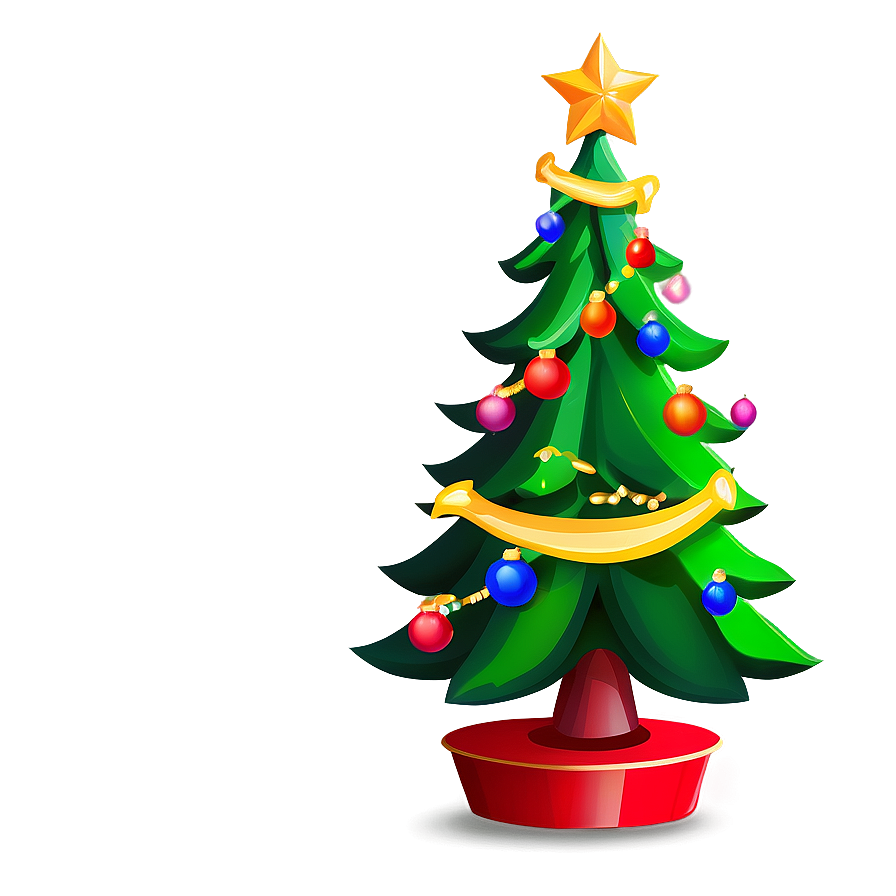 Animated Cute Christmas Tree Png 56