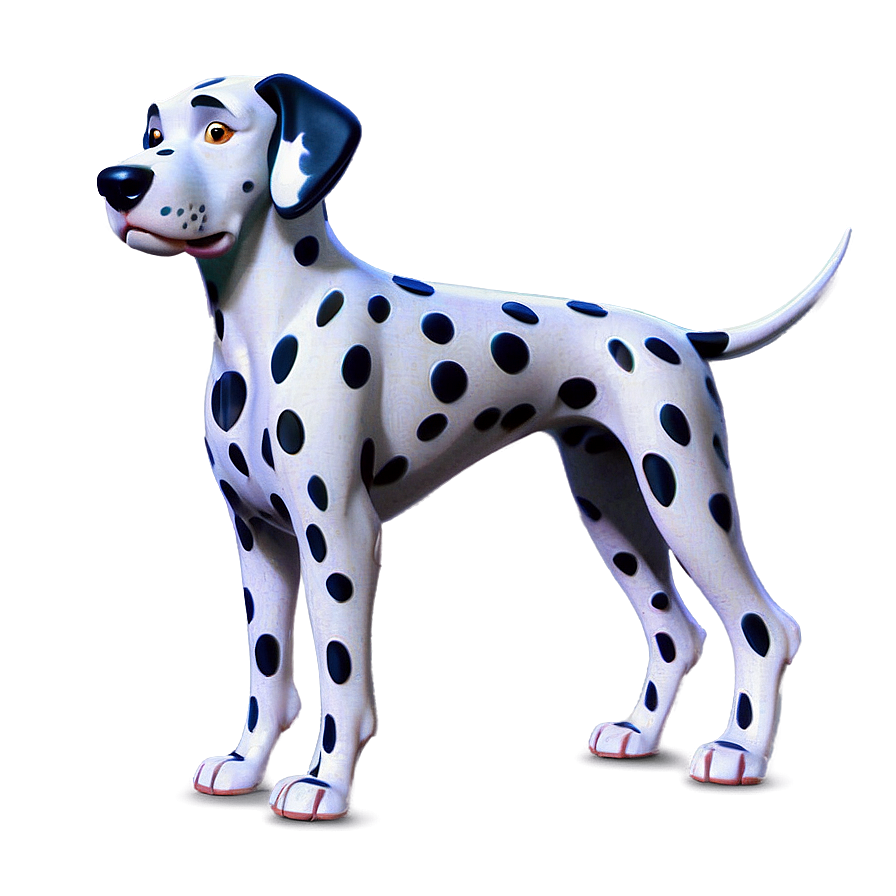 Animated Dalmatian Character Png 87