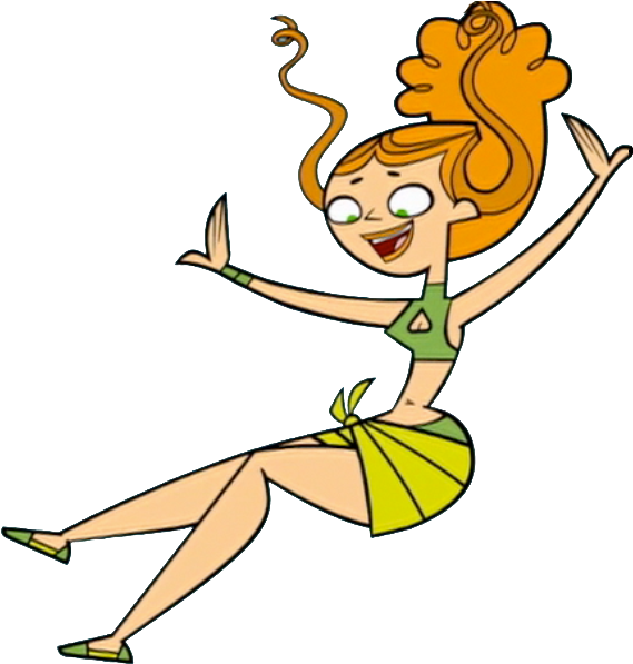 Total Drama Island Izzy Png , Png Download - Total Drama Izzy Falling, Transparent Png PNG with transparent background