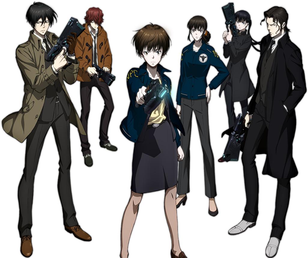 Animated Detective Team With Guns