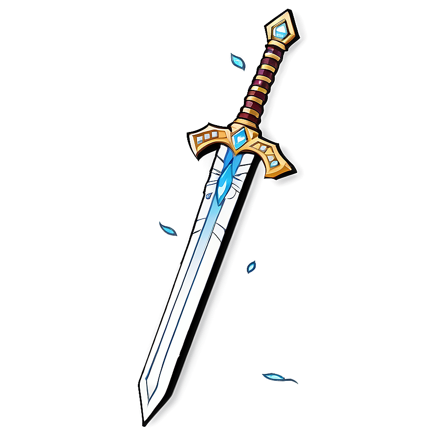 Animated Diamond Sword Png 05252024