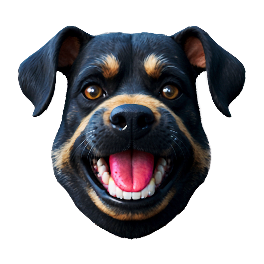 Animated Dog Face Emoji PNG 06212024 PNG image with a transparent background, free high-resolution download