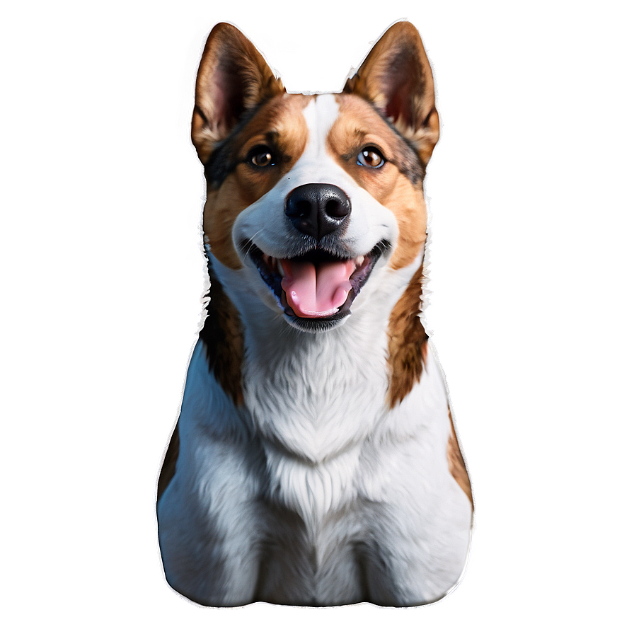 Animated Dog Head Graphic PNG 06212024 PNG image with a transparent background, free high-resolution download