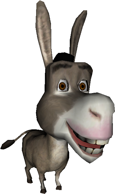 Shrek Ears Png - Donkey From Shrek Transparent Background, Png Download PNG with transparent background