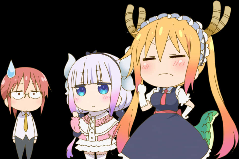 Transparent Tohru Png - Kobayashi San Dragon Maid, Png Download PNG with transparent background