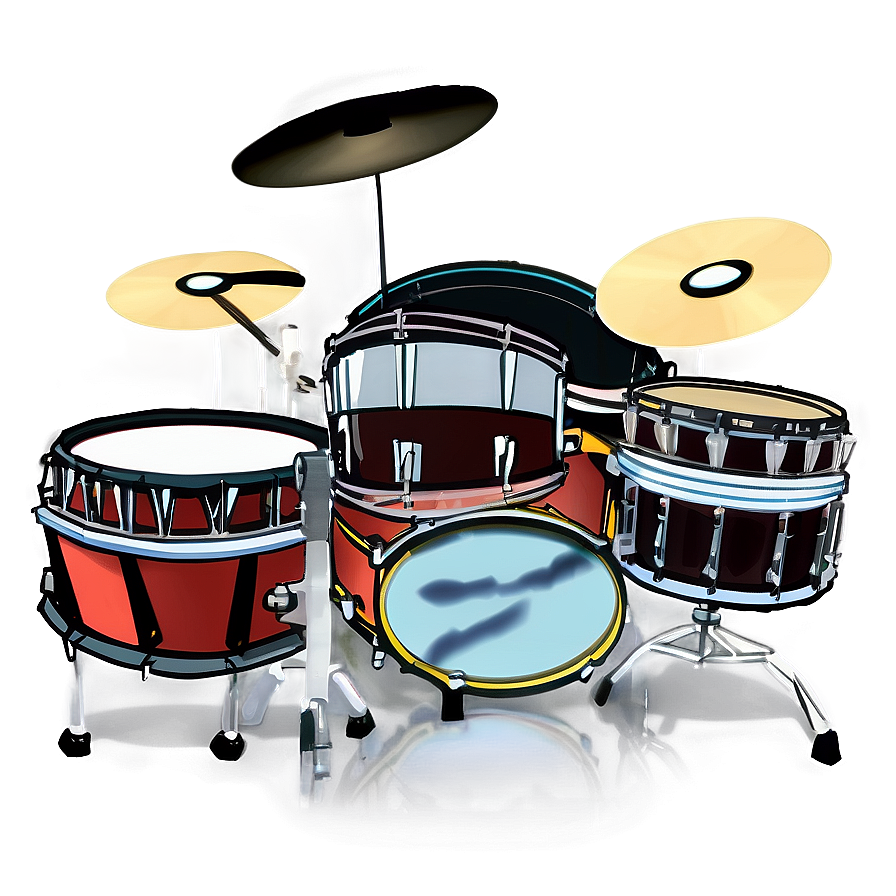 Animated Drum Kit Png 06212024