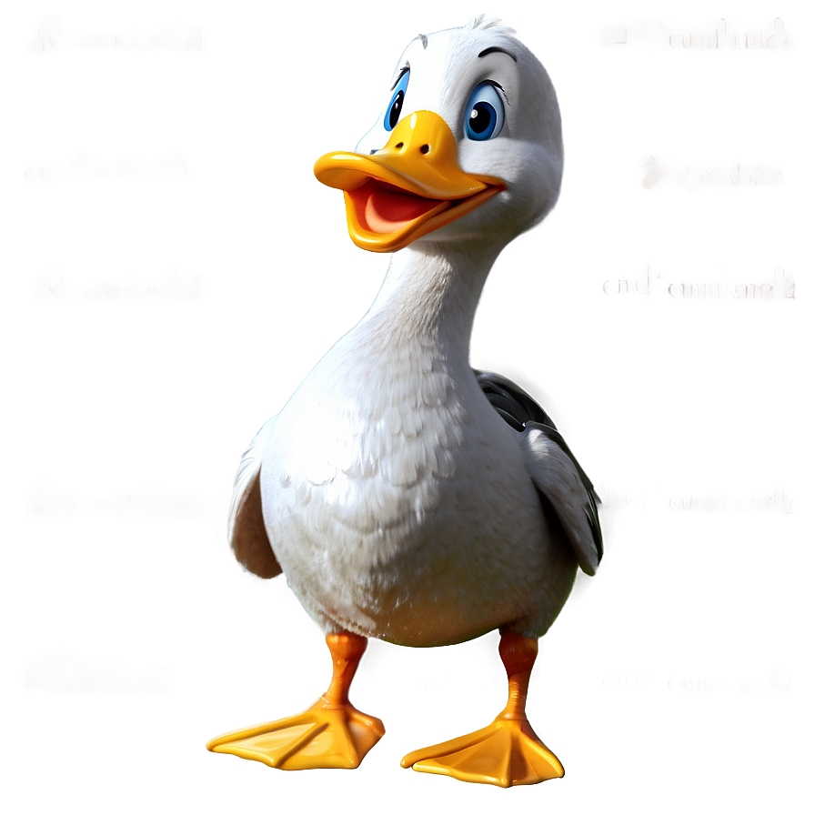 Animated Duck Character Png Ihk