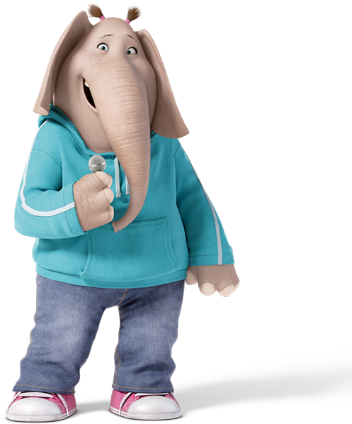 Meena - Sing Quem Canta Seus Males Espanta Personagens, HD Png Download PNG with transparent background