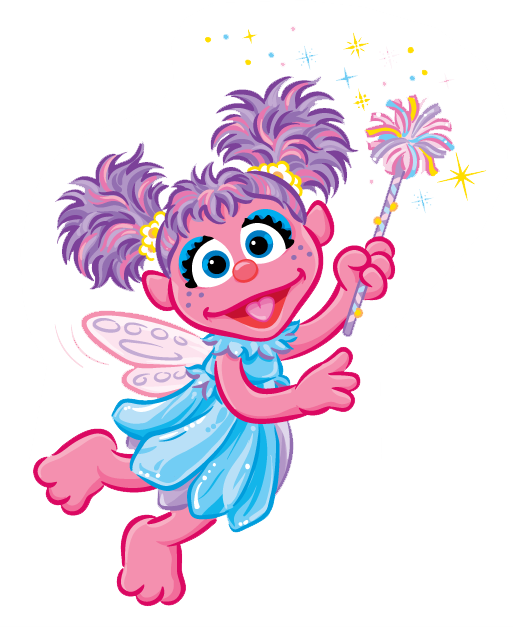 Clip Art Panda Free - Cartoon Sesame Street Abby, HD Png Download PNG with transparent background