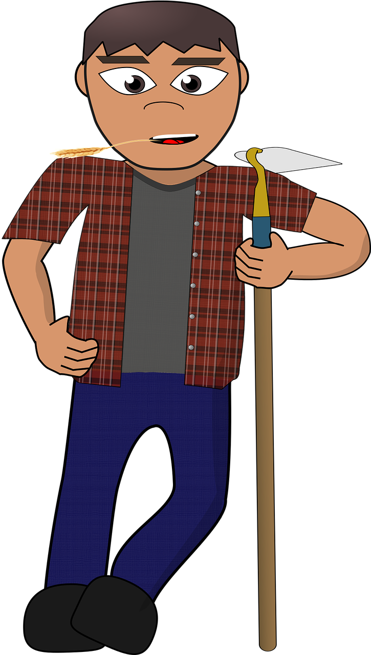 Cartoon Farmer, HD Png Download PNG image with a transparent background, free high-resolution download