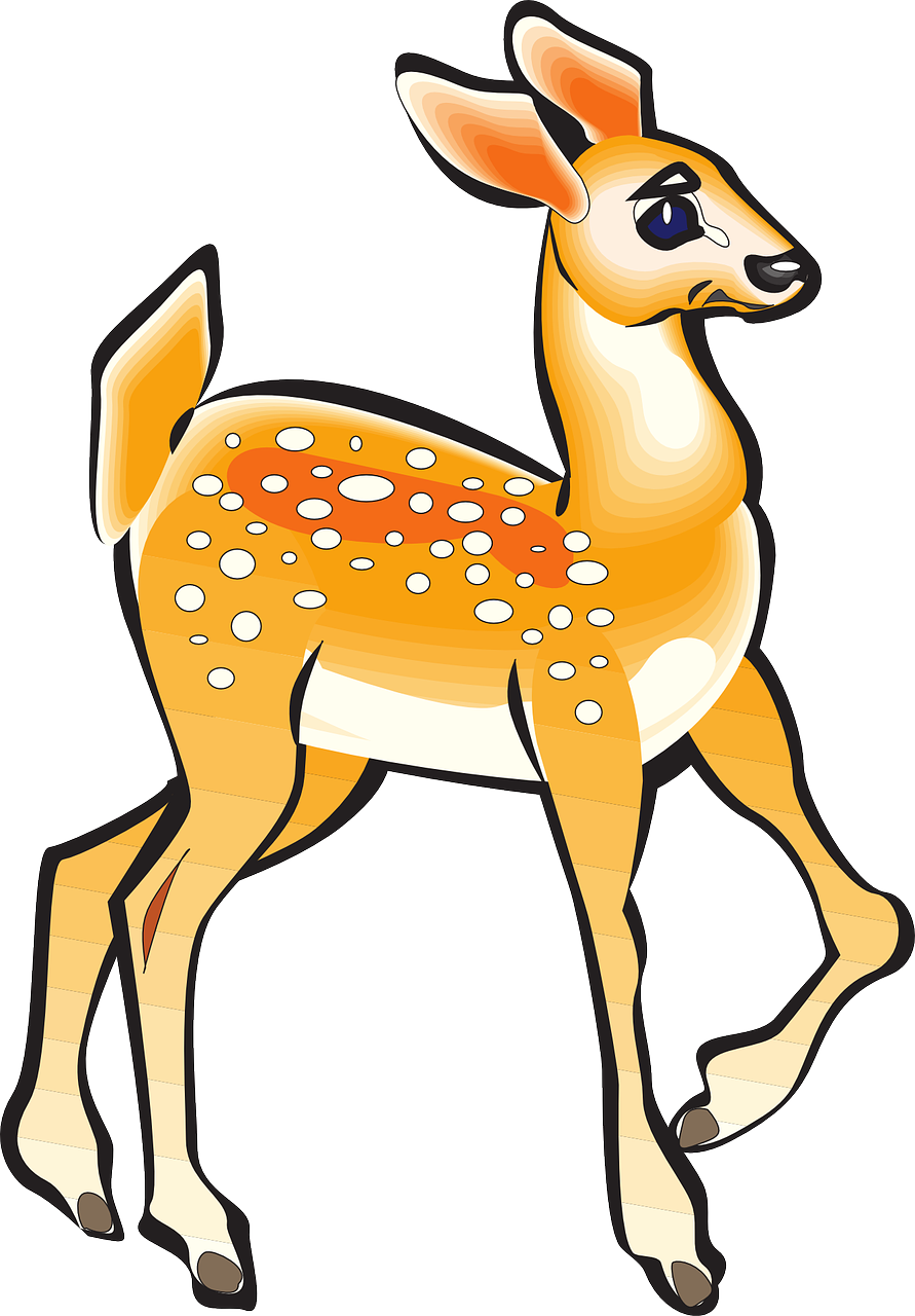 Animated Fawn Illustration