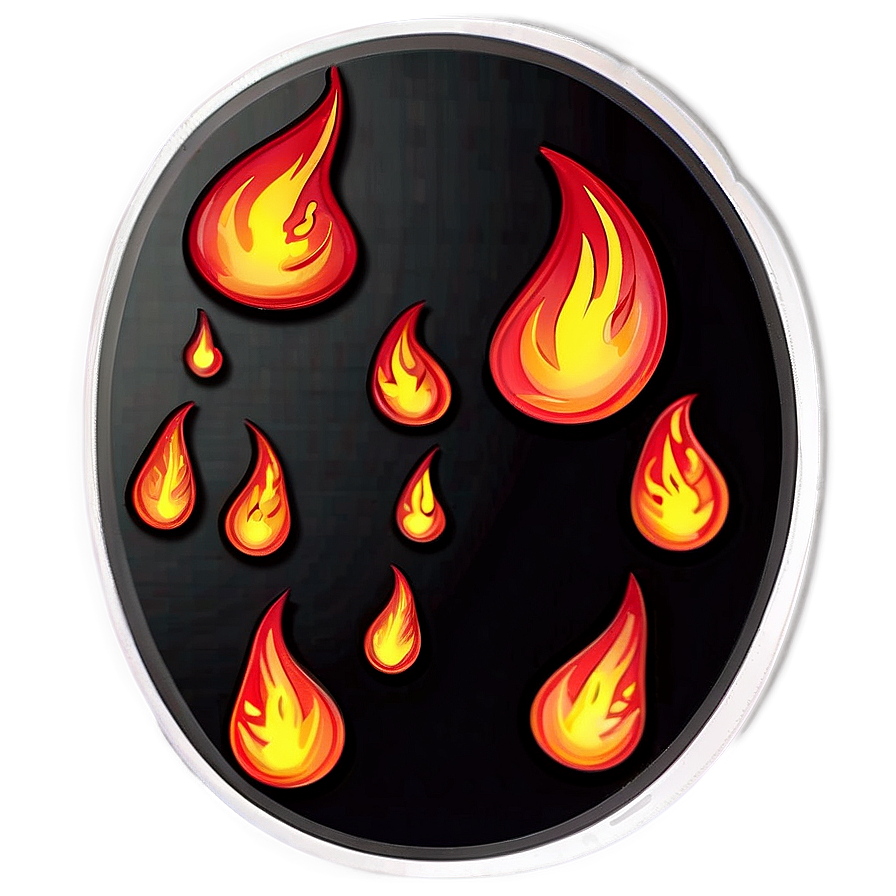 Animated Fire Emoji Graphic Png Mwx