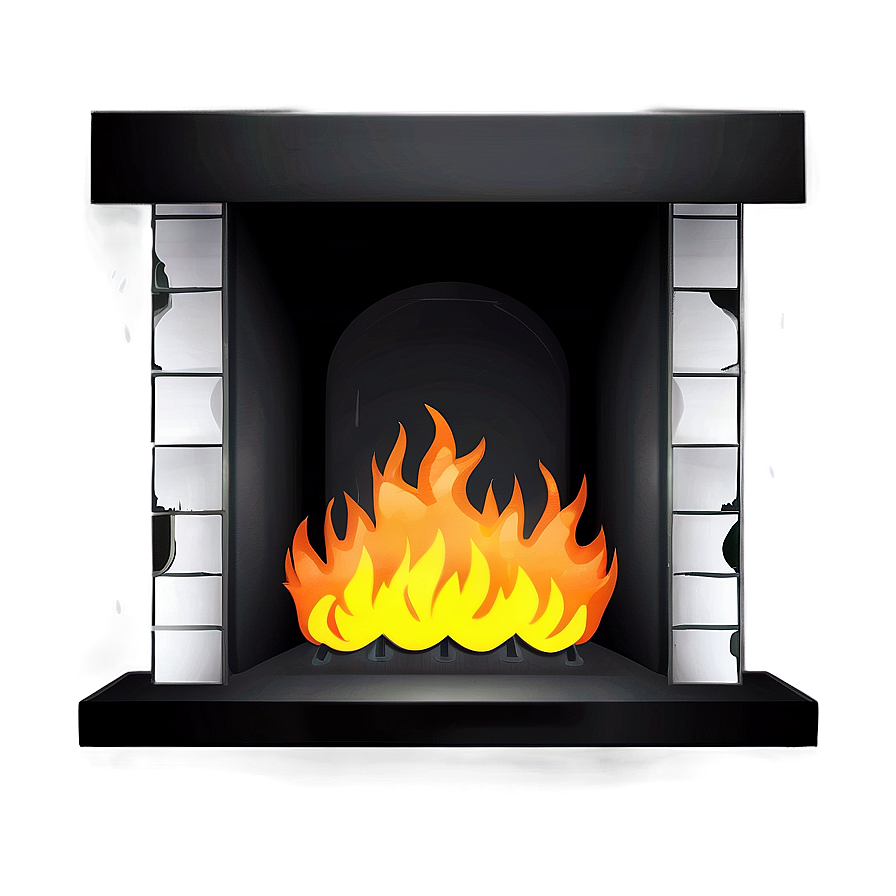 Animated Fireplace Cartoon Png 06122024