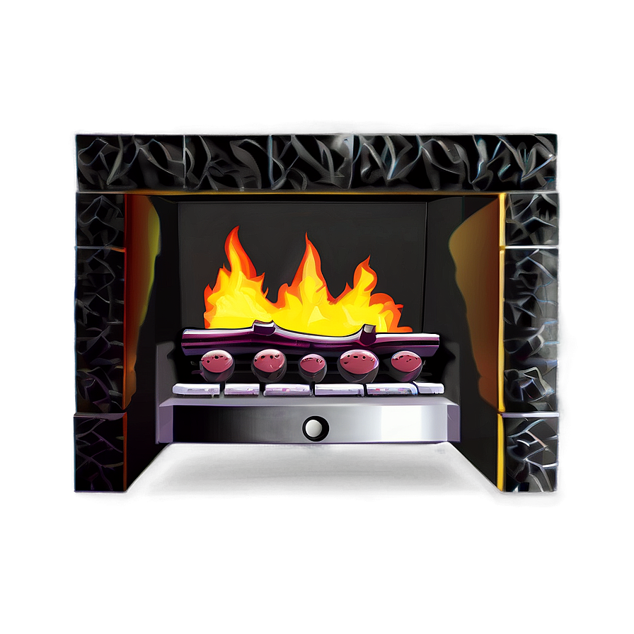 Animated Fireplace Cartoon Png Bme