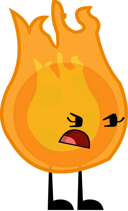 Animated_ Flame_ Character