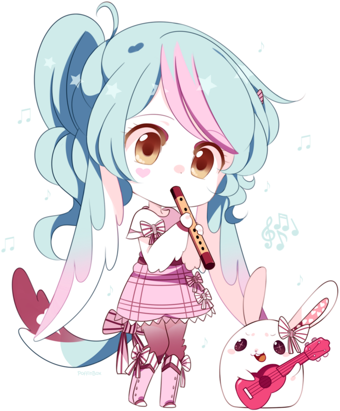 Animated Flute Playerand Bunny Friend