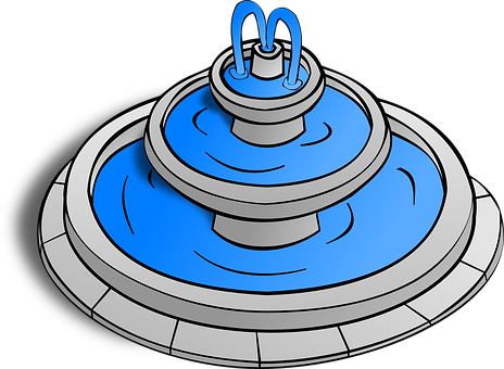 Animated Fountain Graphic