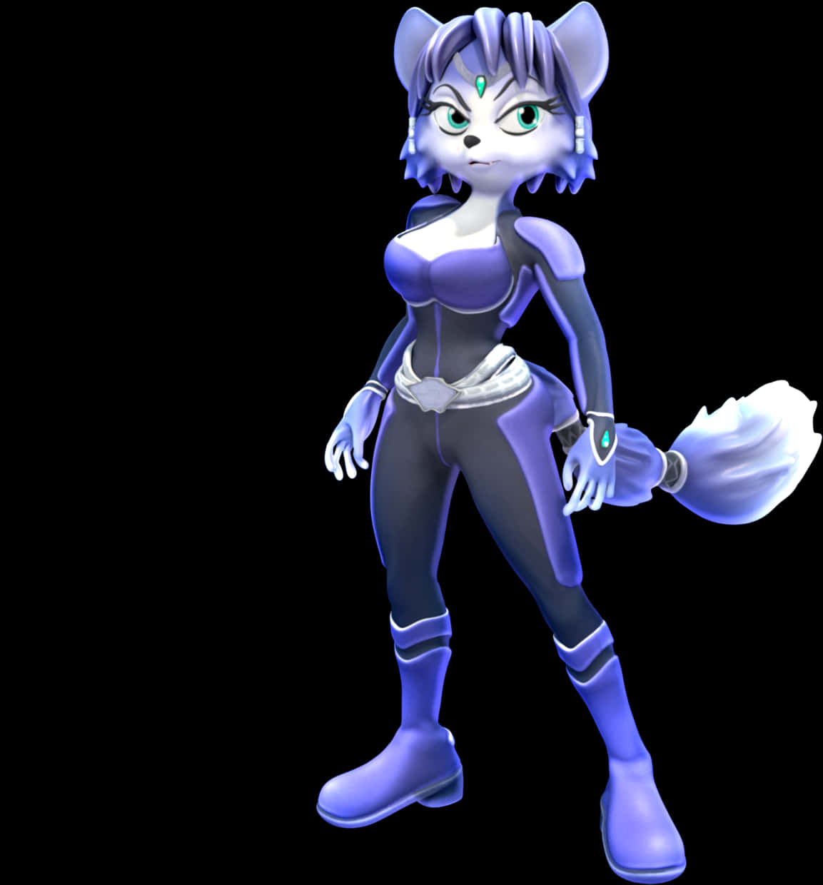 Animated Fox Character Pose