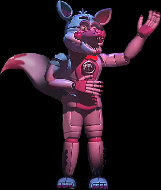 Animated Foxy Waving