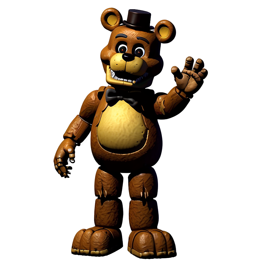 Animated Freddy Fazbear Model Png Kkh