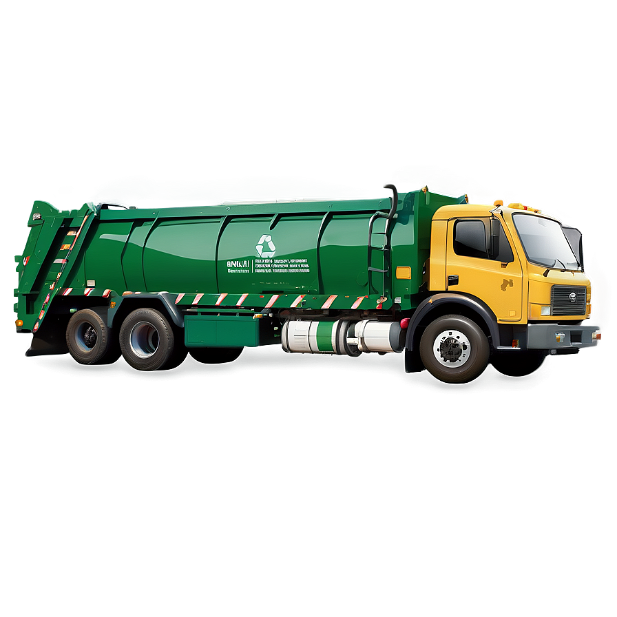 Animated Garbage Truck Png 06202024