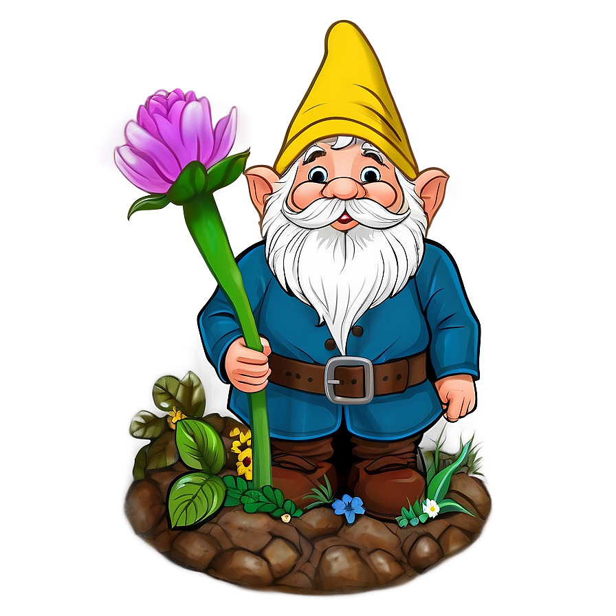 Animated Garden Gnome Png 06132024