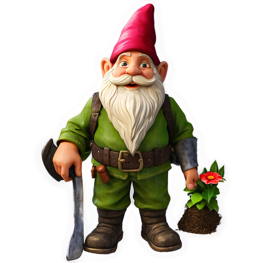 Animated Garden Gnome Png 06132024