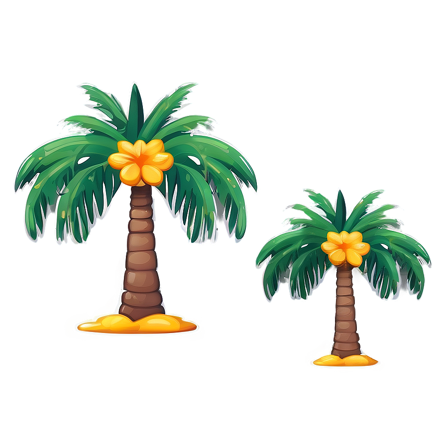 Animated Gif Palm Tree Emoji Png 06272024