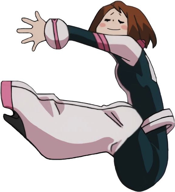 Uraraka Hug Png, Transparent Png PNG with transparent background